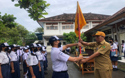 Upacara Bendera sekaligus Pelantikan OSIS Masa Bakti Tahun 2023