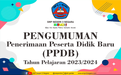 Pengumuman Calon Peserta Didik Baru yang Dinyatakan Lolos Melalui Jalur Afirmasi, Perpindahan Tugas Orang Tua, dan Jalur Zonasi pada PPDB Tahun Pelajaran 2023/2024